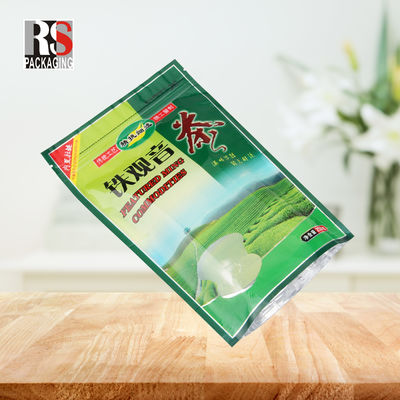 Gravure Printing Mylar Laminated Poly Bag 3 lagen herverzegelbaar voor theeverpakkingen