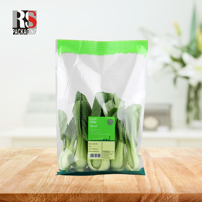 Recyclebare micro-perforeerde herbruikbare slazakzakken voor fruit- en groentenverpakkingen