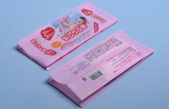 Gravure printing Plastic stand-up verpakkingszakken voor het verpakken van handdoeken