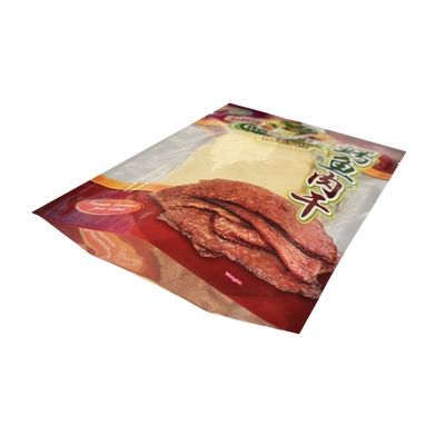 Geurbestendige runderpakketzakken met ramen PET / VMPET / PE-materiaal voor notenkernen
