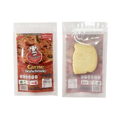 Geurbestendige runderpakketzakken met ramen PET / VMPET / PE-materiaal voor notenkernen