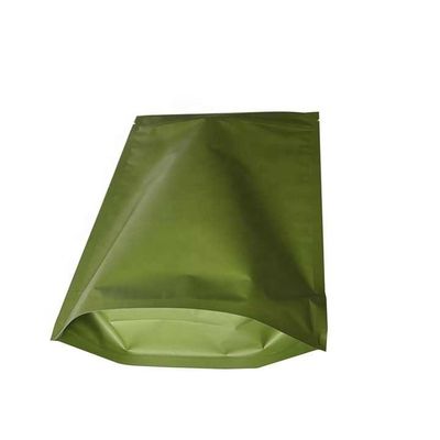 Warmteverzegelde zilveren aluminium folie Zip slot zak zak voor voedsel-grade opslag
