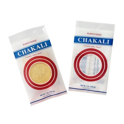 Mylar Clear Plastic Stand Up Zipper Bag Cookie Packaging Bags Met Gravure Printing