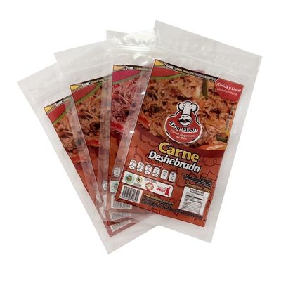 Herbruikbare Mylar Zip Lock Vrieszakken Vlak Vrieszak Custom Logo Printing