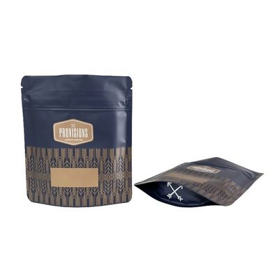 Soft Touch Materiaal Droog Bloem Verpakking Ziplock Mylar folie zakken 3,5 g 7 g