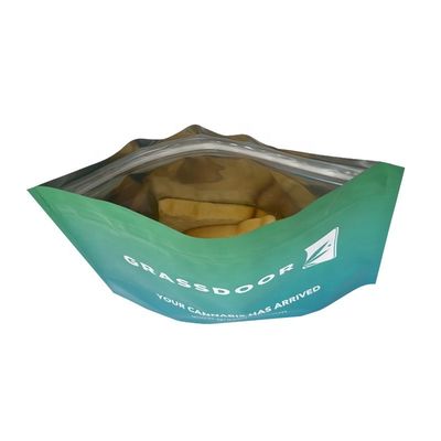 Soft Touch Materiaal Droog Bloem Verpakking Ziplock Mylar folie zakken 3,5 g 7 g