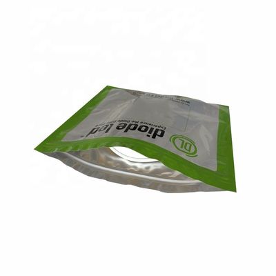 Gepersonaliseerde grootte LED-strips Zip Lock Plastic Foil Packaging Bags voor elektronische verpakkingen