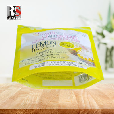 Plastic Custom Printed ZipLock Stand Up Pouch Bags voor cakepoeder Matcha theepoeder