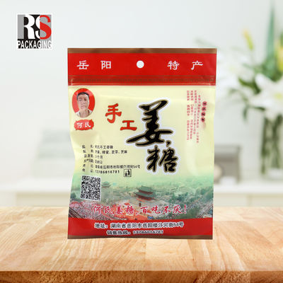 Heavy Duty Clear Poly Nylon Vacuum Seal Pouch Bags met tear notch voor voedselverpakkingen