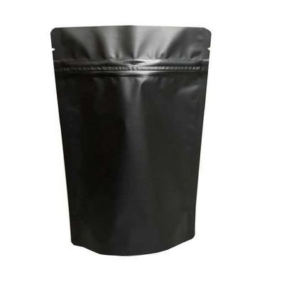 Matte afwerking Stand Up Zipper Bag Aluminium folie Doypack Stand Up pouch voor snacks