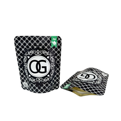 Matte aluminiumfolie Plastic Stand Up Zipper Bag Food Compostable Stand Up Pockets