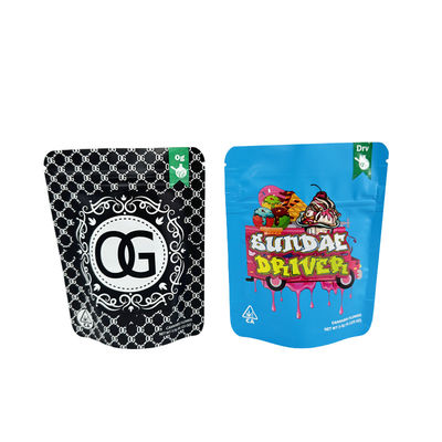 Matte aluminiumfolie Plastic Stand Up Zipper Bag Food Compostable Stand Up Pockets