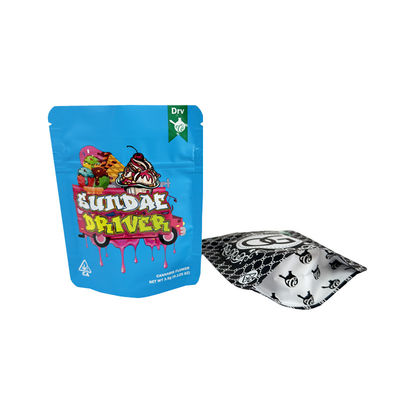 Matte aluminiumfolie Plastic Stand Up Zipper Bag Food Compostable Stand Up Pockets