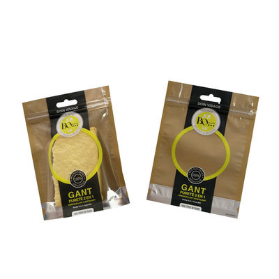 Industriële hervergrendelbare gelamineerde poly zak Plastic voedselzegel verpakking Ziplock folie zak