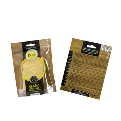 Industriële hervergrendelbare gelamineerde poly zak Plastic voedselzegel verpakking Ziplock folie zak