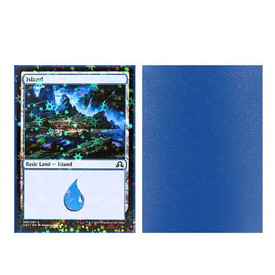 Galaxy Effects Hologram Mtg Standard Size Non Rub Off Matte Back Holographische Kaartsleeven