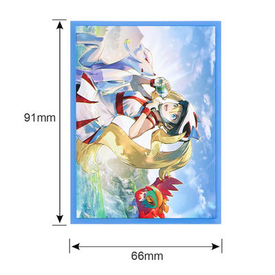 Zachte 66*91MM 100PCS Yugioh Foto Topload Matte Kaart Spel Armen Holografisch