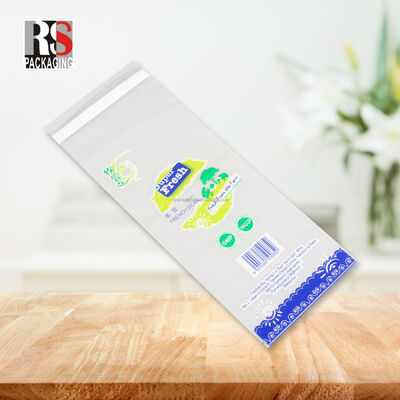 Op maat gemaakte micro geperforeerde OPP warmtezegel Gravure Printing Fresh Green Vegetable Sandwich Packaging Bag