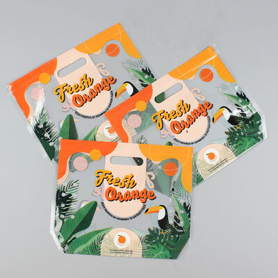 Op maat gedrukte herverzegelbare heldere transparante plastic groentenzakjes voedselkwaliteit Ziplock verse fruitverpakkingen