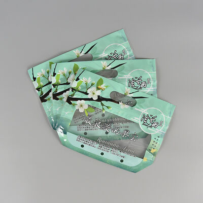 Op maat gedrukte herverzegelbare heldere transparante plastic groentenzakjes voedselkwaliteit Ziplock verse fruitverpakkingen