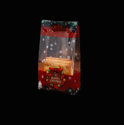 Kerst Promotie Cellophane Candy Bags winter sneeuwvlokken vakantie Treat Bags Brood Koekjes