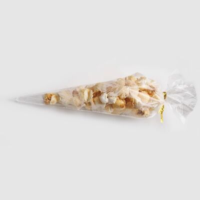 Cello Cellophane Candy Cone Bag Speciale vorm Popcorn Bag Driehoek Plastic Clear Pastry Bag