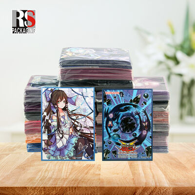 Holografische Mtg Anime Gaming Kaarthoezen Kaarten Beschermer Yugioh Trading Custom Kaarthoes