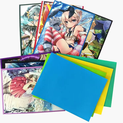 Geweven Glanzige Custom Matte Kaart Spel Sleeve Uitstekende Printing Trading Kaart Sleeves