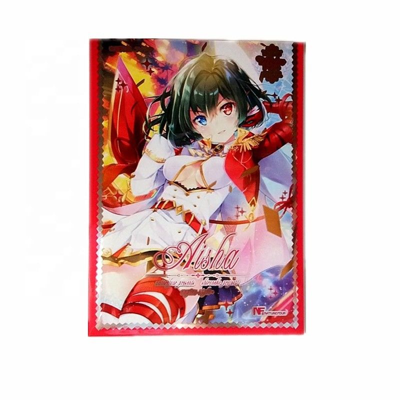 National Style Trading Cards mouwen beschermer waterdicht helder of op maat gemaakt kleur