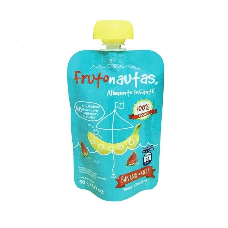 Spout Pouch BAP gratis babyvoedsel verpakkingszak Vloeibare sap drank zak met schroefdop