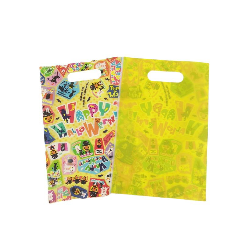 Plastic Handle Shopping Bag Recyclebare Gravure Printing Voor Boutique Op maat