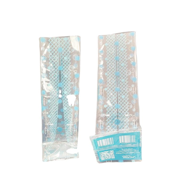 Bread Crossed Square Bottom PP Bags Plastic OPP Food Packaging Bopp Block Bottom Bags voor taart