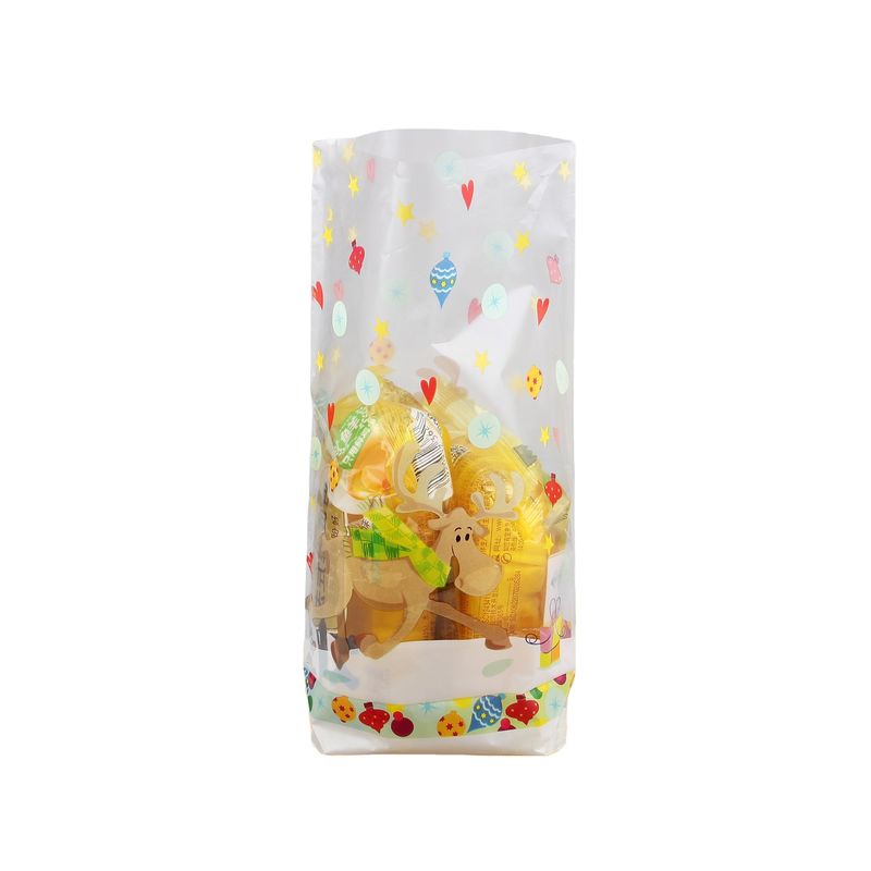 Vierkante bodem OPP zak Custom Design voor het verpakken van snacks in heldere of aangepaste kleuren