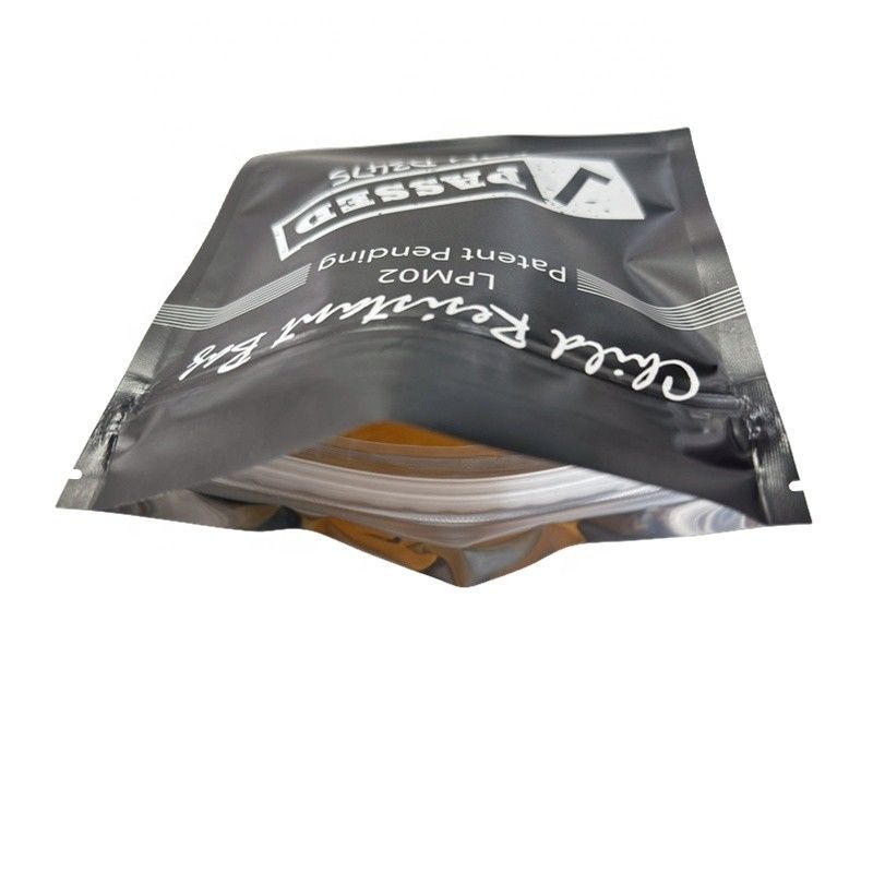 Matte geurbestendige Mylar Stand Up Foil Zip Lock Mylar Pocket Bag Kinderwaardig