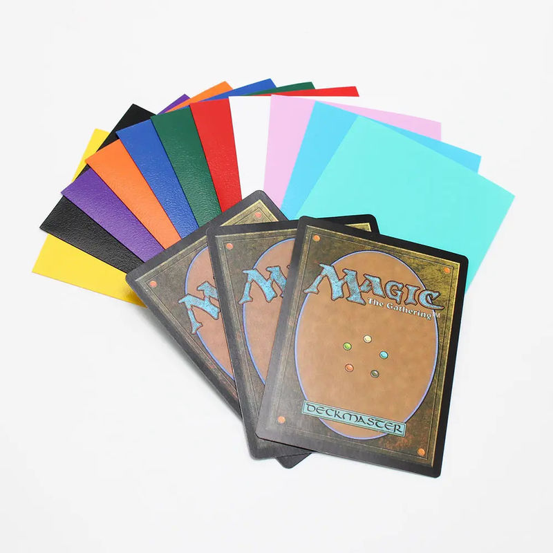 Kleurenmatte kaartmouw 16 kleuren consistent snijden Mtg TCG CCG Yugioh PP materiaal foto kaart