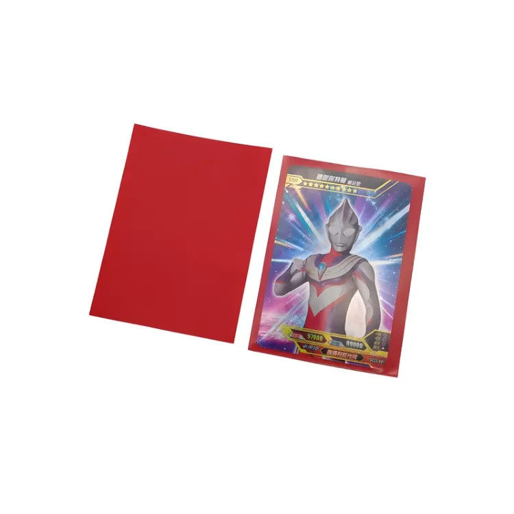 Groothandel Magic Matte Color Yugioh Frosted Album Game Holographic Trading Card Sleeve