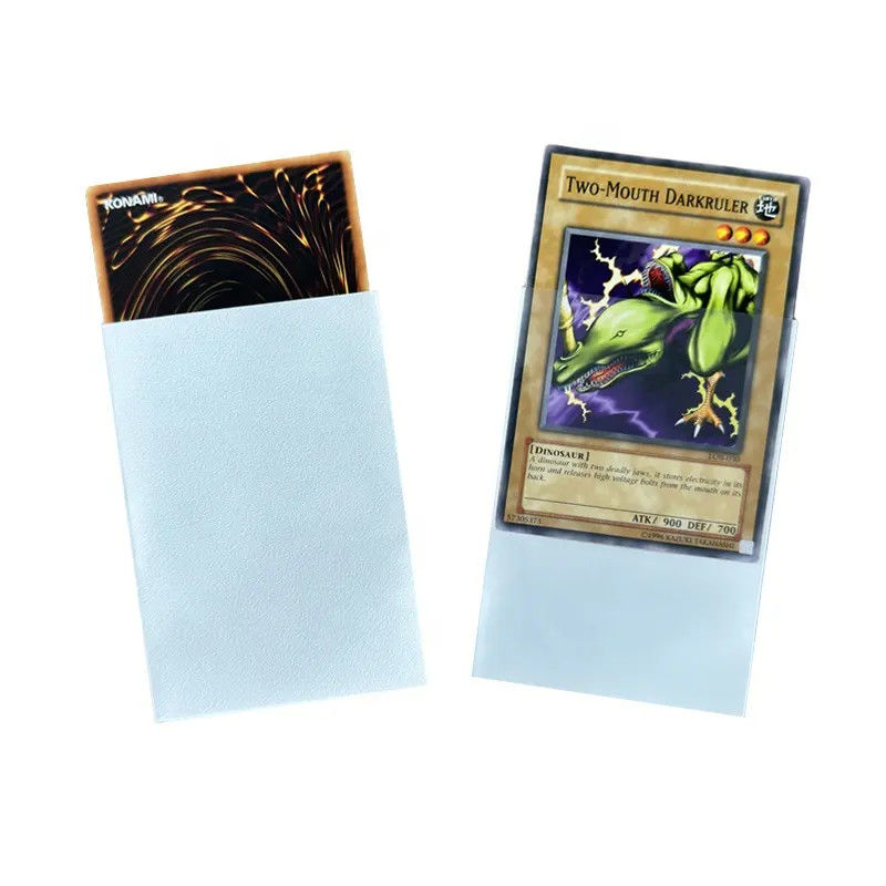 Pure White Premium TCG Card Sleeves Dragon Shield Backing Sleeves Voor Deck Cards Protector