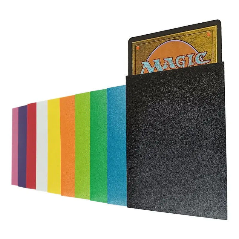 Pakket van 50 nieuwe, textuurmatte, consistent snijbare, premium MTG-standaardkaartsleeven, maat 66x91.