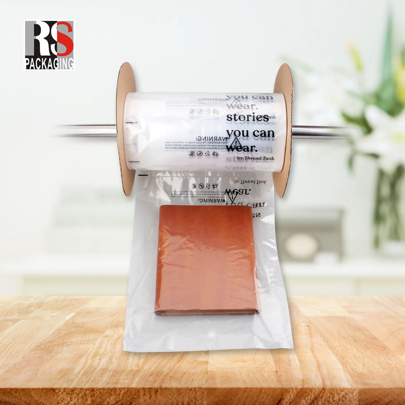 Custom Standard Plastic Poly Auto Bags Pre Opened On A Roll Bags Voor Auto Packing Bagger