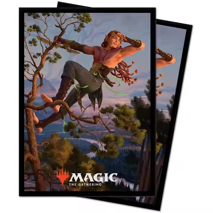 Op maat gedrukte mooie design spel kaarten mouwen voor MTG grootte Matte afwerking