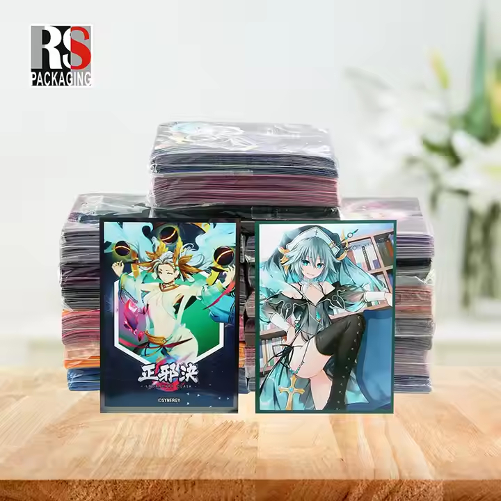 Aanpassen MTG 67x92mm Cartoon Trading Card Sleeves Protector 30mm Dikte Helder of aangepast