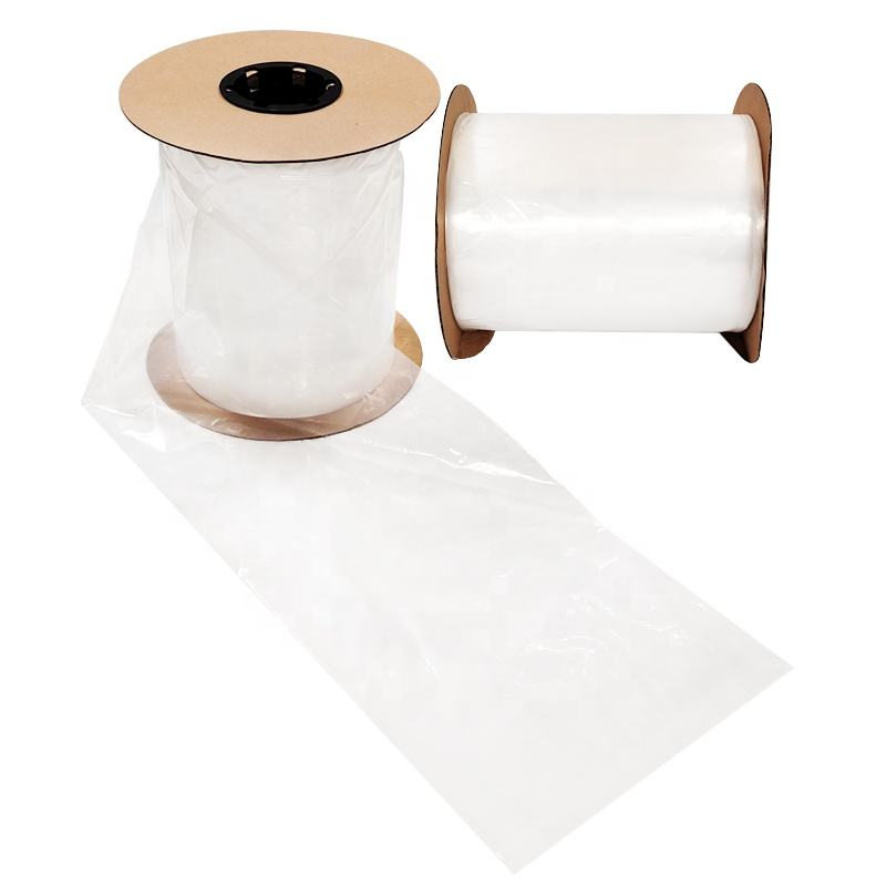 PE-autozakken, heldere voorgeopende rol voor verpakkingsmachines